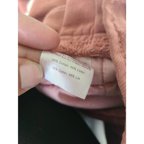 Veronica Beard Karter Pleated Crop Pants Women's Sz 4 Brown Drawstring Closure - Picture 7 of 7